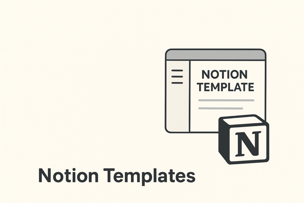 Notion templates for students and businesses the digital products you can create